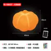 Lámpara de Calabaza de Pie para Exterior, Jardín, Patio, Terraza de Villa, Lámpara Solar para Césped, Lámpara Solar para Jardín