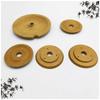 Tapa redonda para taza de té decoración de madera frasco sellado tapa de madera botella de aromaterapia tapa de madera tapa de madera maciza