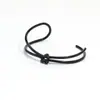 Novo bracelete de aço titânio com nós irregulares, estilo frio ins de nicho da Coreia do Sul, joia de mão simples e fashion