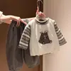 Ropa de invierno para bebé: Chaleco acolchado de dibujos animados súper lindo y adorable, prenda exterior elegante y cálida para bebés, nuevo top de invierno