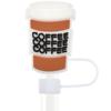 Tapón de pajita para taza de café con diseño de explosiones transfronterizas, tapón de pajita Stanley de 10 mm con personalidad creativa.
