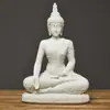 Explosiones Transfronterizas Resina Fondo Zen Buda Decoraciones para el Hogar Adornos Artesanías de Arenisca Decoraciones Estilo Chino