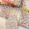 Sanrio Decoración para Uñas Caricatura Hello Kitty Relieve Tridimensional Pegatinas para Uñas con Lazo