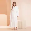 Roupão de Banho Longo de Pelúcia Novo Estilo Inverno 2026 para Mulheres, Tamanho Grande, Adequado para Hotéis, Salões de Beleza, Pijamas Casuais Estilo Europeu e Americano
