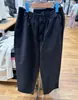 Calça Cropped de Malha Solta Confortável Outono 2026 para Homens e Mulheres, Calça Casual 488739