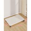 Base de caixa de armazenamento móvel Fit Box Storage Board com polia Suporte Bandeja com roda Piso Rack de armazenamento doméstico