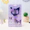 Tijeras Kuromi Lindas de Dibujos Animados con Forma Especial para Oficina en Casa Cuaderno de Estudiante Corte de Papel Cuchillo de Utilidad de Acero Inoxidable Cuchillo de Corte