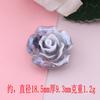 Luminoso Transparente Olfateando Rosa Hecho en casa diy Funda para Teléfono Móvil Horquilla Correa Parche Pegamento en Crema Aretes Decoraciones