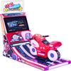 2025 Nuevo Simulador de Videojuegos para Niños Happy Little Rider Pantalla LCD HD de 22 pulgadas Consola de Juegos de Motocicleta