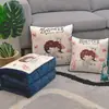 Colcha Súper Suave con Estampado de Dibujos Animados, Almohada y Colcha, Cojín Multifuncional de Doble Uso Dos en Uno para Siesta en la Oficina