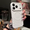 Adequado para Apple 18Promax Capa de Celular Magnética de Silicone Líquido com Padrão de Ondas Iphone16 Capa Protetora de Alta Qualidade 14