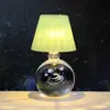 Bola de Cristal Tallada en 3D Transfronteriza Luz Nocturna Luminosa Lámpara de Mesa de Escritorio para Dormitorio Adornos Decorativos de Ambiente Regalo de Cumpleaños