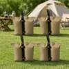 Bolsa de proteção contra vento e areia para barraca de camping, bolsa com peso de tubo duplo preenchida com água, toldo, suporte de publicidade, peso fixo, portátil e espessa