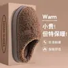 Chinelos de algodão com sola grossa masculinos, novo modelo 2026 para outono e inverno, chinelos de algodão quentes, antiderrapantes e silenciosos para uso interno em casa para homens
