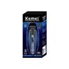 Kemei Cortadora de Pelo Eléctrica Km-1256 de Alta Potencia Larga Duración Ajustable de Diez Velocidades Silenciosa Eléctrica para Salón de Belleza