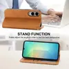 Funda para teléfono móvil con tapa abatible y diseño de diamante en relieve antideslizante, adecuada para Samsung S26Ultra. Funda para teléfono móvil Samsung A57 con soporte anticaídas.