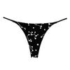Tanga Sexy de Doble Tira Cintura Baja Yoga Fitness Absorbente de Sudor Bikini Mujer Ropa Interior Sexy en Forma de T G100