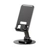 Suporte para celular em liga de alumínio, suporte para tablet, dobrável, telescópico, giratório, multifuncional, base para celular universal
