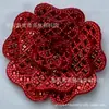 Flores para Zapatos, Nuevos Accesorios de Rosa Brillante Rellenos de Diamantes, Versátiles para Zapatos de Mujer, Bolsos, Accesorios de Ropa, Pueden ser Fabricantes DIY