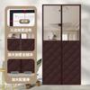 Cortina de Puerta Cortavientos para Comercio Exterior Partición Aire Acondicionado Aire Acondicionado Cortina de Puerta de Algodón Cálido Ventana Visible Bloque Magnético Encriptado Cortina de Velcro