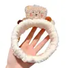 Diadema para mujer, diseñada específicamente para lavarse la cara, nuevo estilo 2026, para usar con mascarillas faciales, liga para el pelo para lavar, diadema de dibujos animados peculiar y linda para mujer