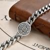 Pulsera Retro Zakilam Dios de la Riqueza para Mujer Fog Lin, Joyería de Nicho de Lujo Ligero para Niños, Sentido Avanzado, Punk, Venta Directa de Fábrica