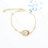 Europa y Estados Unidos popular cadena de flores secas de Amazon pulsera de flor de encaje estrella flor dulce fresca espécimen de flor eterna