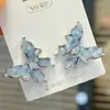 "História do Arco-Íris" Dopamina Estilo Cool Cor Clipe de Orelha Feminino Único Design de Nicho Sentido Sem Furos na Orelha Brincos