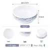 Conjunto de Louça Imitando Porcelana Estilo Luxo Leve para Hotéis e Restaurantes, Incluindo Tigelas, Pratos, Copos e Colheres, Conjunto de Louça Comercial de Quatro Peças para Atacado