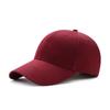 Chapéu de Algodão Puro Estilo Coreano com Aba Rígida Proteção Solar Boné de Baseball para Homens e Mulheres Chapéu Macio com Aba de Pato para Viagem para Homens e Mulheres
