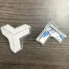 Protector de esquina transparente anticolisión para esquinas de mesa, protector de esquina antigolpes y antiimpactos para mesas de café y muebles, protector suave de esquina, tira protectora de bordes, cubierta protectora de silicona