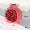 Simulação Luminosa Fruta Cego Bolsa Caixa Macey Grain DIY Decorações Acessórios Mini Desktop Resina Pequenos Ornamentos