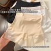 Bóxers para mujer con diseño sin costuras, Panties de seguridad dos en uno, Panties simples de talle alto, Entrepierna antibacteriana de algodón 10A para mujer