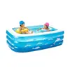 Piscina Inflável Personalizada de Fábrica Material PVC Uso Doméstico Piscina de Brincadeiras Aquáticas para Crianças Fábrica de Origem Suporta Logotipo Personalizado