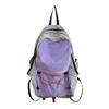 Mochila escolar informal de estilo universitario transfronterizo, ligera, de viaje, moderna, con cordón, pequeña, fresca, de gran capacidad.