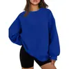 Sudaderas Sueltas Deportivas de Cuello Redondo para Hombre y Mujer, Sudaderas, Sudaderas sin Capucha, Tops Casuales de Manga Larga de Comercio Exterior para Primavera, Otoño e Invierno