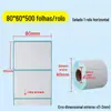 Papel Térmico Tripla Prova Etiqueta Autoadesiva Formulário de Entrega Expressa 100X150 Papel para Impressão de Código de Barras 60X40Mm Etiqueta Adesiva