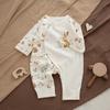 Ropa de Primavera y Otoño para Niños, Ropa para Recién Nacido, Mameluco para Bebé, Ropa Estilo Monje Clase A, Algodón Algodón Puro Manga Larga