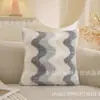 Fabricante de fundas de almohada de felpa rizada, fundas de almohada de pelo de conejo de colores, serie de colores dopamina, fundas de almohada de otoño e invierno al por mayor