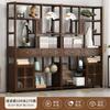 Nuevo Estante Antiguo Estilo Chino Sala de Té Decoraciones de Alta Gama Vitrina para Té Estante de Almacenamiento para Oficina Ornamentos Divisorios para Sala de Estar