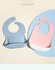 E-commerce transfronteiriço babador de silicone babador de alimentação para bebê