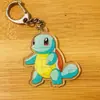 Llavero de Acrílico Dibujos Animados Anime Periférico Pokemon Colgante de Doble Cara Accesorios DIY Colgante para Bolso
