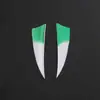 Plumas de Flecha para Tiro con Arco de Nuevo Producto Transfronterizo, 3 Pulgadas, Forma de Escudo, Color Degradado Teñido, Plumas Reales, Accesorios para Arco Recurvo, Compuesto, Tradicional