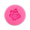 Molde de Silicone de Flor Suculenta DIY Molde de Bolo de Chocolate Fondant Molde Decorativo de Ornamento de Cola