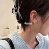 Aretes de Tachuela Rectos Azules para Mujer 2026 Nuevo Estilo Caliente Aretes de Tachuela de Cartílago Auricular de Gama Alta Dormir Sin Quitarse Cuidado del Agujero de la Oreja Accesorios para Pendientes