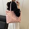 Bolso de Mujer Nuevo Versátil Moderno de Gran Capacidad con un Diseño Único, Bolso Tote de un Solo Hombro, Bolso de Mano, Bolso de Mano Retro Estilo Cesta
