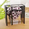 Espejo Acrílico Forma de Corazón Flor Inmortal Corazón Rosa Caja de Regalo Floristería Tienda Física Regalo para el Día de San Valentín Chino