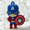 Llavero Figura de Spider-Man Dibujo Animado Marvel Vengadores Caja Sorpresa Juguete Pequeño Superhéroe Spider-Man