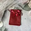 Bolsa de Lino con Cordón Bolsa para Empaquetar Joyería de Lino Imitación Bolsa de Regalo con Lazo Bolsa de Almacenamiento con Cordón Bolsa para Especias Fabricante Venta al por Mayor