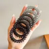 Diadema para el pelo tipo cable de teléfono de alta gama para mujer, nuevo modelo 2026, alta elasticidad, duradera, banda de goma para el pelo, accesorio para el pelo